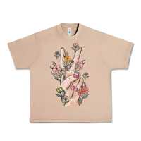 Burro hand peace sign Urban Heavy Tee - MaliasSmallBusiness