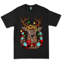 Black christmas horseshoe Premium Tee - JahusDesignShop