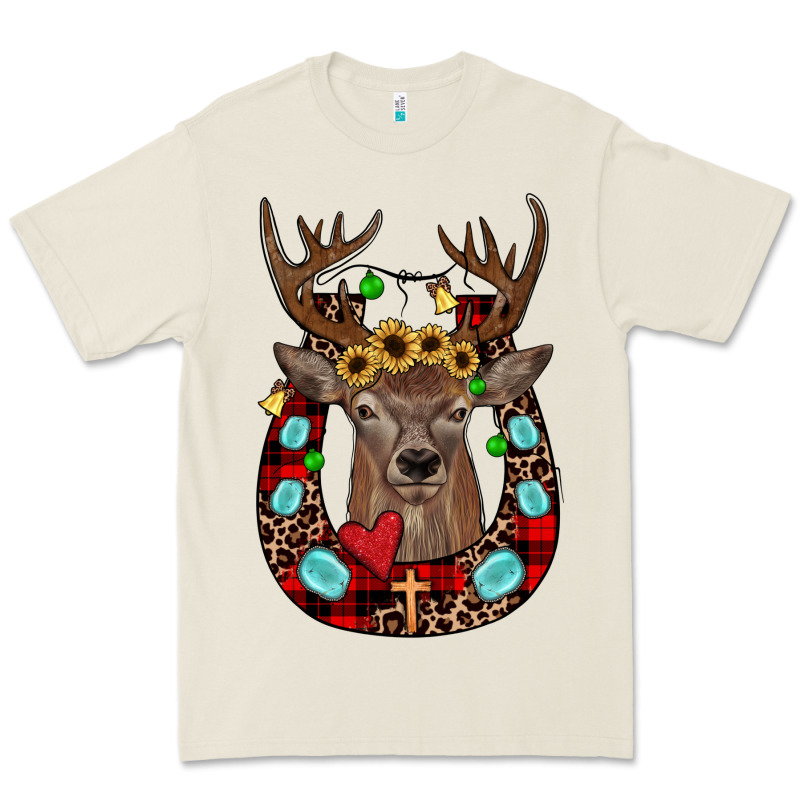 Christmas Horseshoe Premium Tee by JahusDesignShop | Teevron