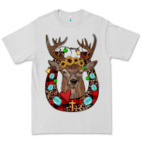 Dove Grey christmas horseshoe Premium Tee - JahusDesignShop