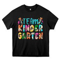 Black team kindergarten Heavy Core Tee - JahusDesignShop