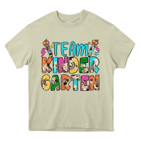 Mossy team kindergarten Heavy Core Tee - JahusDesignShop