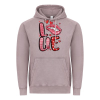 Vintage Zinc western love lips Vintage Hoodie - MaliasSmallBusiness