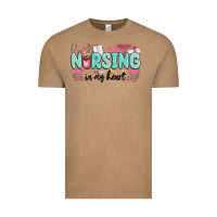 Vintage Coffee nursing in my heart Vintage Tee - MaliasSmallBusiness