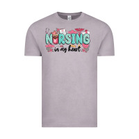 Vintage Zinc nursing in my heart Vintage Tee - MaliasSmallBusiness