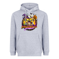 Heather Grey halloween gamer Heavyweight Hoodie - CowGirlArtShop