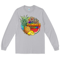 Moon Dust hello summer pineapple Long Sleeve Tee - JahusDesignShop