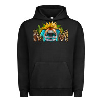 Pigment Black football mom Urban Hoodie - BundleAndBundleShop