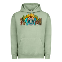 Pigment Oil Green football mom Urban Hoodie - BundleAndBundleShop