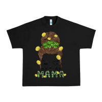 Black one lucky mama Urban Heavy Tee - MaliasSmallBusiness