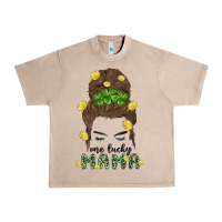 French Oak one lucky mama Urban Heavy Tee - MaliasSmallBusiness