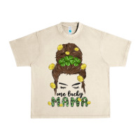 Sandshell one lucky mama Urban Heavy Tee - MaliasSmallBusiness