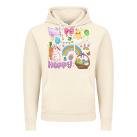Vintage Artic easter hoppy bunny Vintage Hoodie - MaliasSmallBusiness