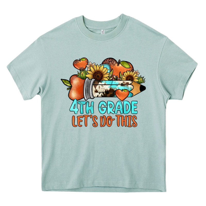 4th Grade Let's Do This Heavy Core Tee by JahusDesignShop | Teevron