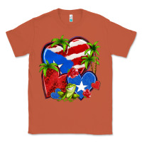 Copper puerto rico hearts Classic Tee - NancyCooperArtShop