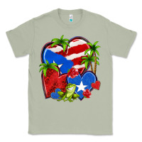 Matcha puerto rico hearts Classic Tee - NancyCooperArtShop