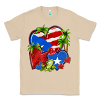 Mushroom puerto rico hearts Classic Tee - NancyCooperArtShop