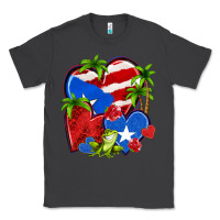 Smoke puerto rico hearts Classic Tee - NancyCooperArtShop
