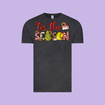 Tis The Season Softball Little Debbie Tree Cakes Vintage Tee Designed By Jahusdesignshop
