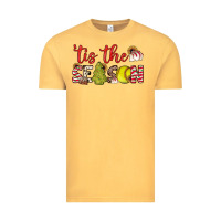 Vintage Mustard tis the season softball little debbie tree cakes Vintage Tee - JahusDesignShop