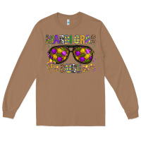 Toasted Coconut Mardi gras dude Long Sleeve Tee - BundleAndBundleShop