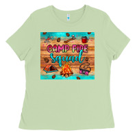 Camp Fire Squad Ladies Tee | Teevron