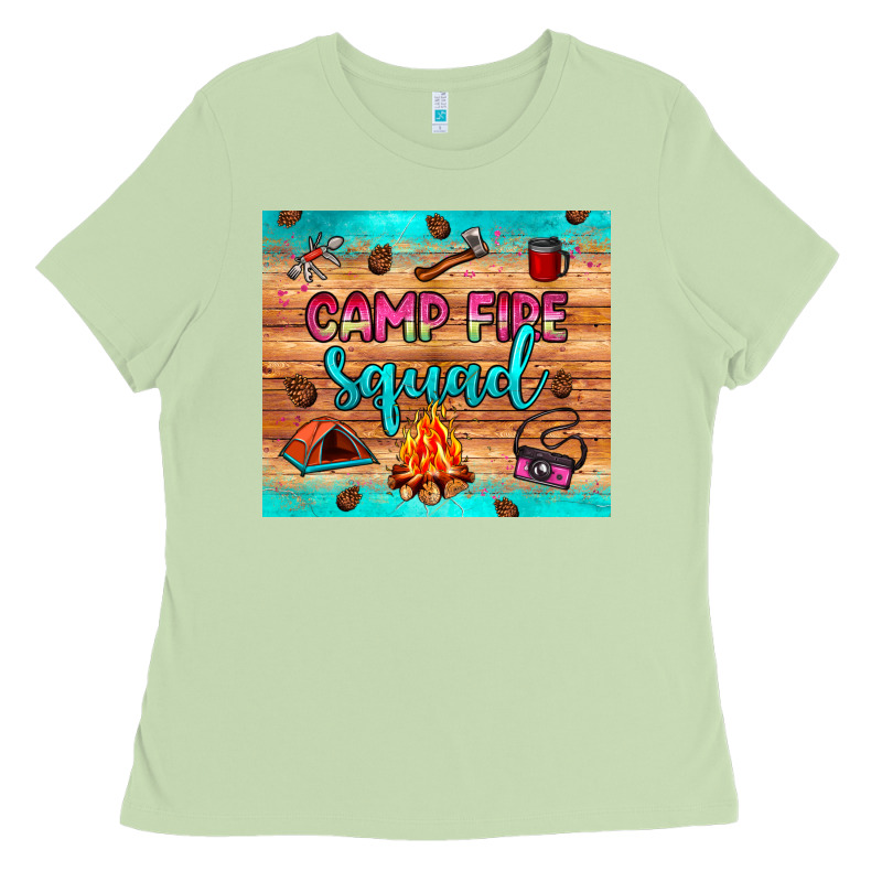 Camp Fire Squad Ladies Tee by JahusDesignShop | Teevron