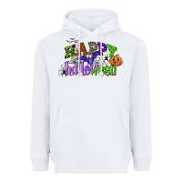 White happy halloween Heavyweight Hoodie - CowGirlArtShop