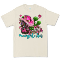 Bone cowgirl vibes with boots and gun Premium Tee - AdoDesignShop