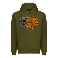 Army Green it's game day y'all basketball Premium Hoodie - JahusDesignShop