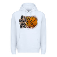 White it's game day y'all basketball Premium Hoodie - JahusDesignShop