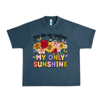 Midnight Navy you are my sunshine my only sunshine Urban Heavy Tee - MaliasSmallBusiness