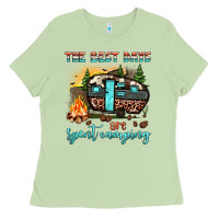 Matcha the best days are spent camping Ladies Tee - JahusDesignShop