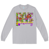 Moon Dust Mardi Gras fat tuesday Long Sleeve Tee - BundleAndBundleShop