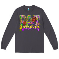 Smoke Mardi Gras fat tuesday Long Sleeve Tee - BundleAndBundleShop