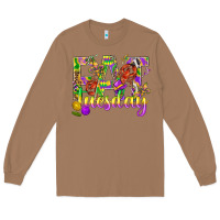 Toasted Coconut Mardi Gras fat tuesday Long Sleeve Tee - BundleAndBundleShop