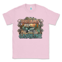 Bubblegum Pink runs on dreams and gasoline truck western Classic Tee - NancyCooperArtShop