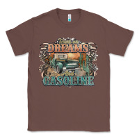 Chestnut runs on dreams and gasoline truck western Classic Tee - NancyCooperArtShop