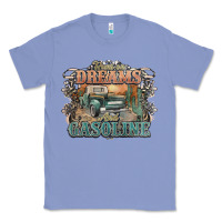 Colony Blue runs on dreams and gasoline truck western Classic Tee - NancyCooperArtShop