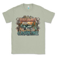 Matcha runs on dreams and gasoline truck western Classic Tee - NancyCooperArtShop