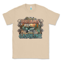 Mushroom runs on dreams and gasoline truck western Classic Tee - NancyCooperArtShop