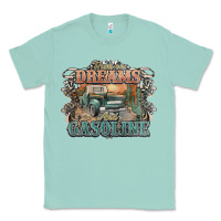 Seafoam runs on dreams and gasoline truck western Classic Tee - NancyCooperArtShop