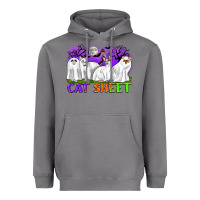 Storm cat sheet ghost cats halloween Heavyweight Hoodie - CowGirlArtShop
