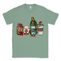 Sage our lady of guadalupe coffee Classic Tee - JahusDesignShop