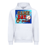 White game day vibes mouse pad Urban Hoodie - BundleAndBundleShop