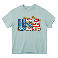 Usa Sunflower Heavy Core Tee | Teevron
