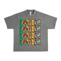 Tornado Gobble till you wobble Thanksgiving turkey Urban Heavy Tee - NancyCooperArtShop