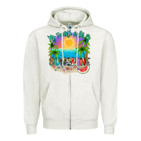 Oatmeal Heather My favorite color is sunshine Zipper Hoodie - NancyCooperArtShop
