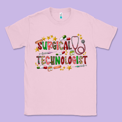 Surgical Technologist Classic Tee Designed By Cowhidedigitalart