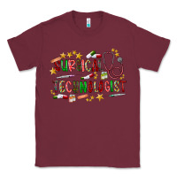 Burgundy Surgical Technologist Classic Tee - CowhideDigitalArt